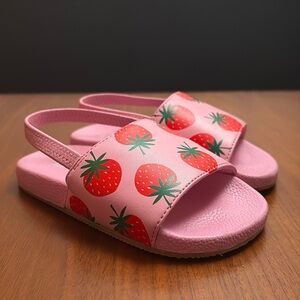 Hanna Andersson, sweet summertime strawberry, sandals